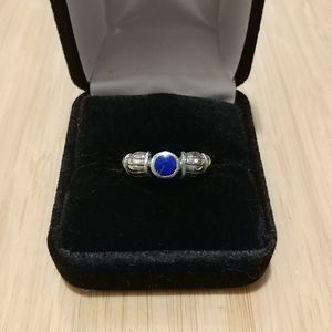 Lapis Silver ring